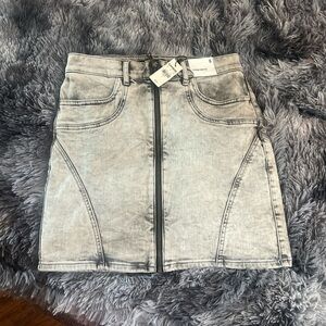 Express Gray Mini Pencil Skirt Casual